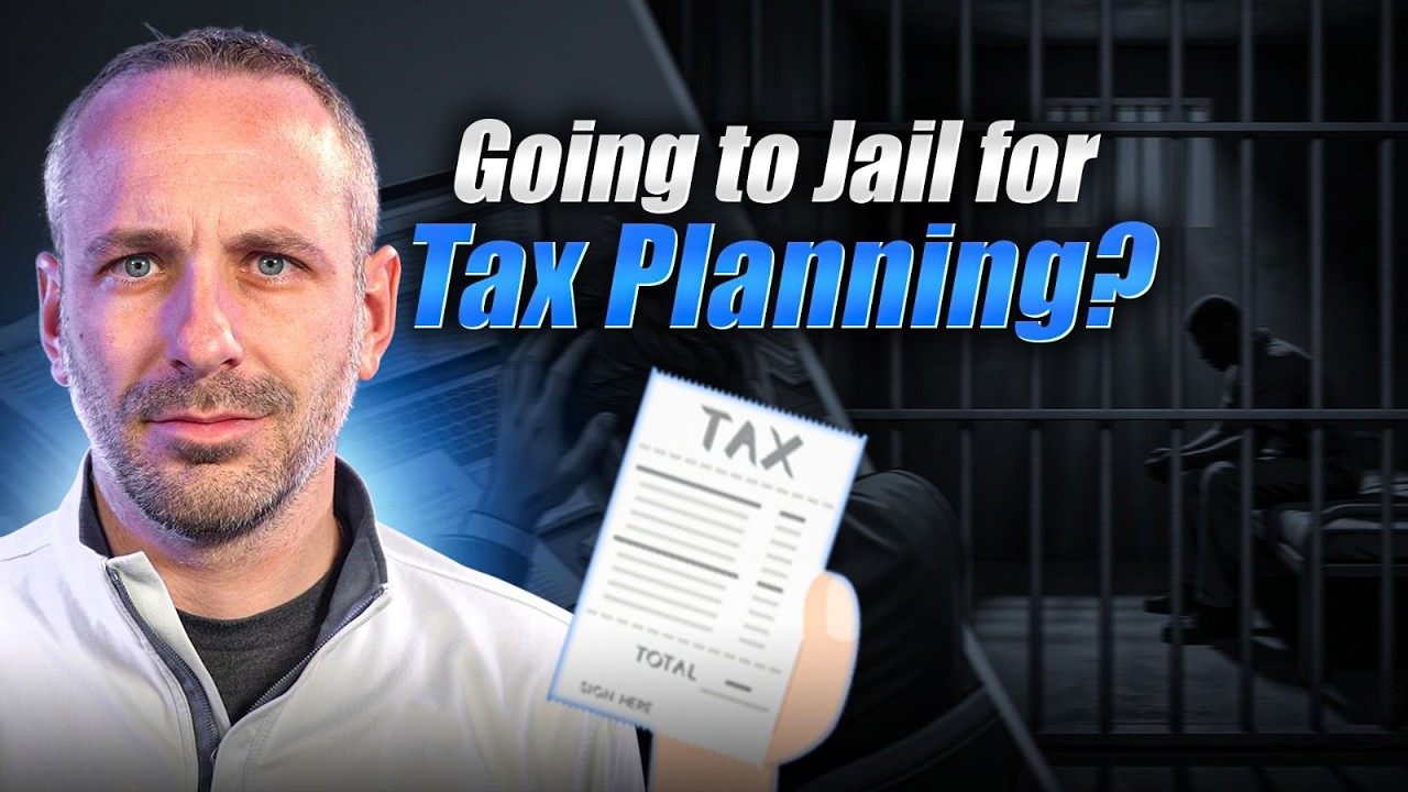 Business owner reviewing aggressive tax strategies with tax documents and legal guidance