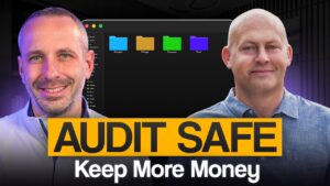 Audit-proof deductions supported by organized business receipts, mileage logs, and expense documentation