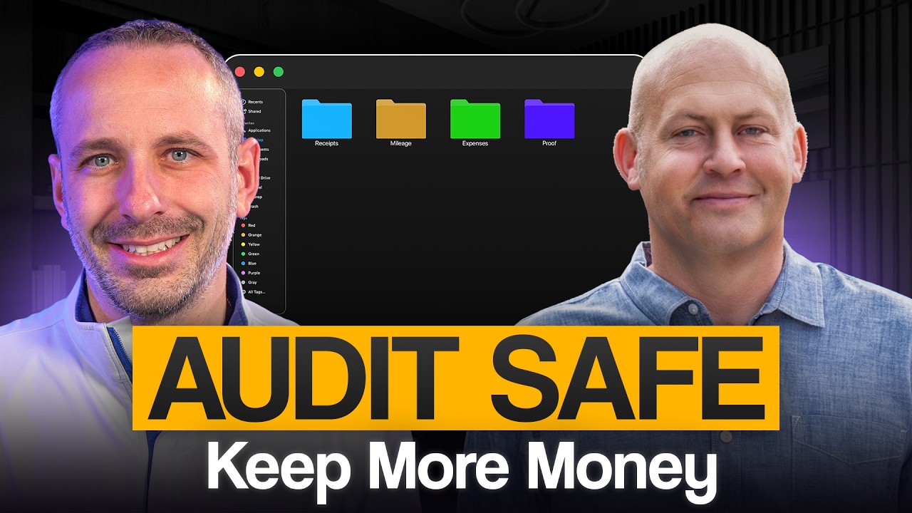 Audit-proof deductions supported by organized business receipts, mileage logs, and expense documentation