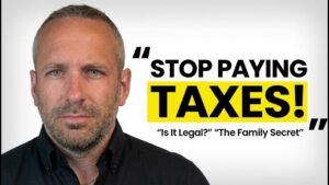 Mike Jesowshek, CPA, featured in a podcast thumbnail about hiring family members to save on business taxes in 2026.